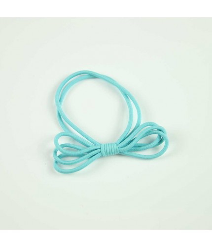 Mint basic tie hairband