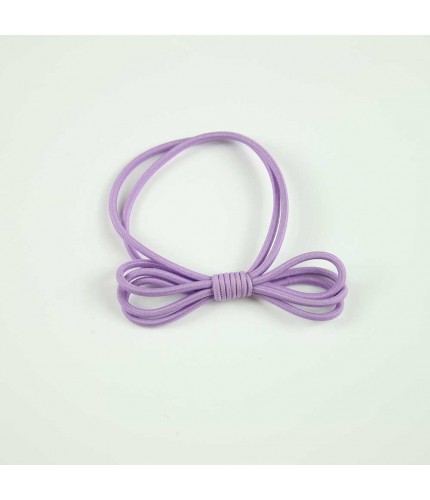Lavender basic tie hairband