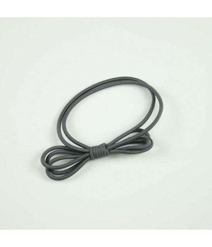 Grey basic tie hairband