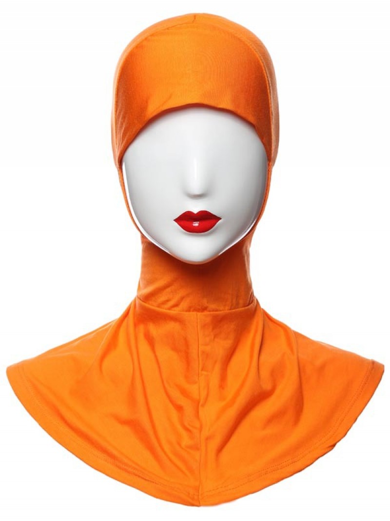 Orange Modal Structured Hijab Underscarf Clearance