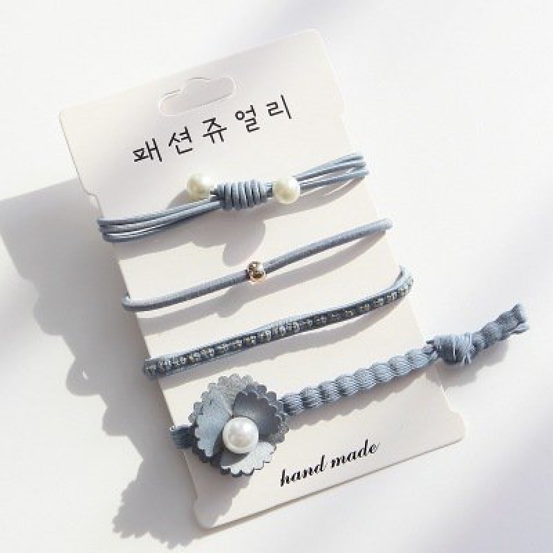 Light Blue Pearl Hair band set