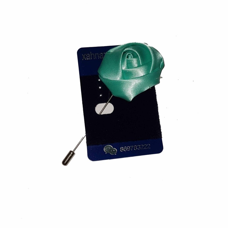 Mint Floral Hijab Pin Clearance