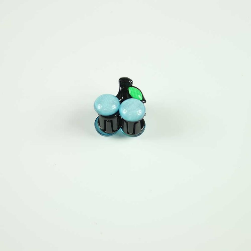 Mint cherry hairclip