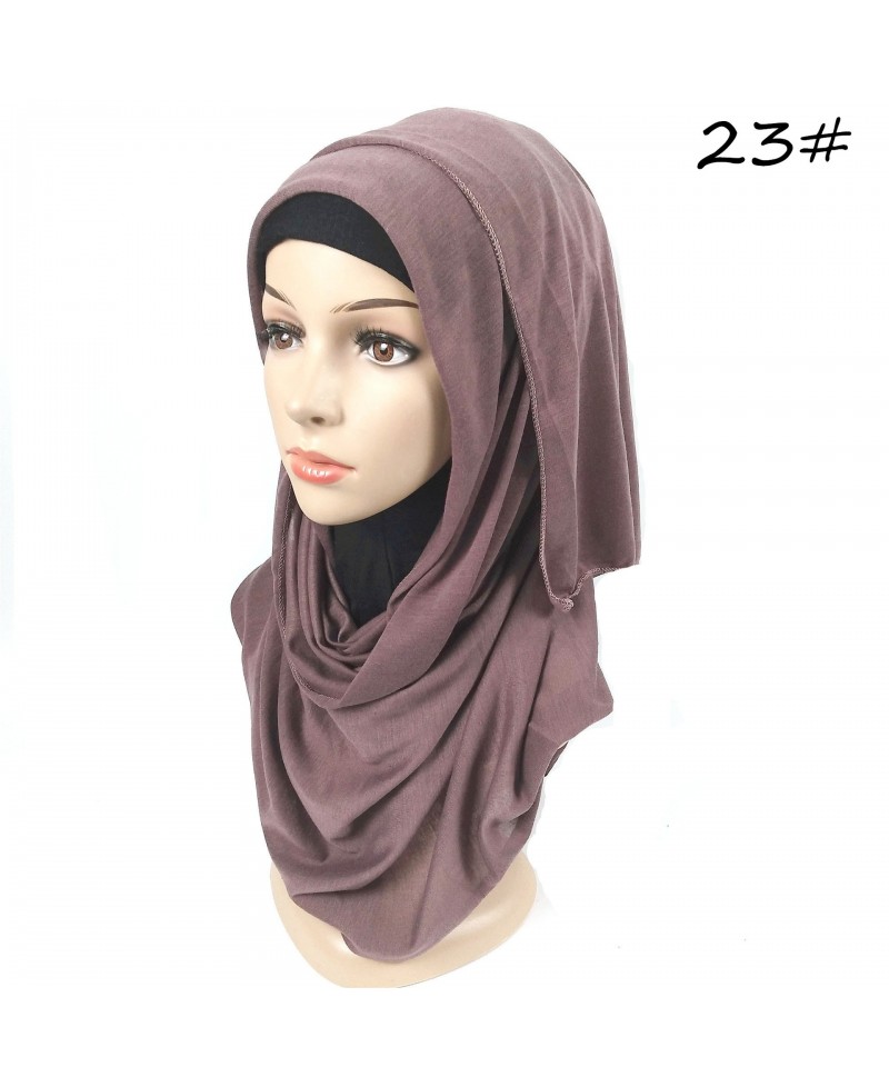 Mondo Brown Hemp Jersey Knit Hijab 