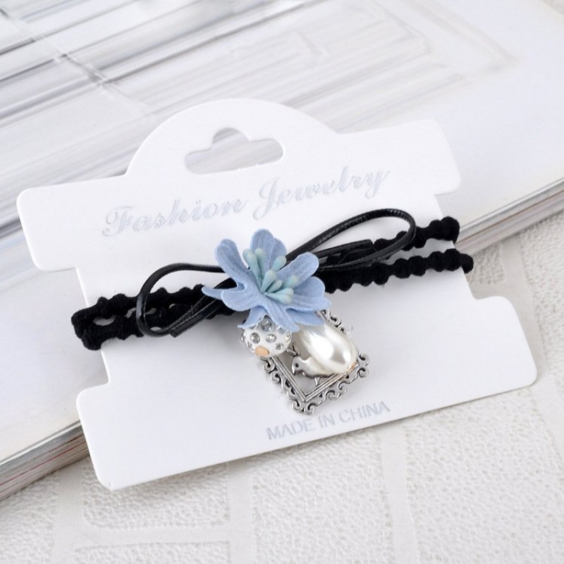 Sky Blue Pear Drop hairband