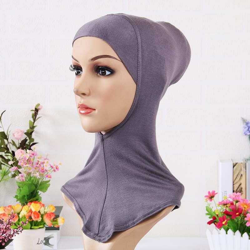 Dark Grey Cotton Basics Ninja Underscarf 
