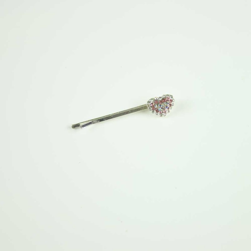 Pink Heart cute hairpin
