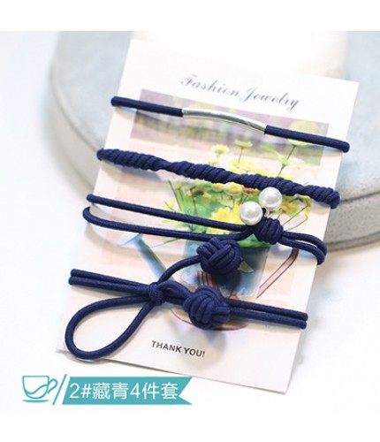 Navy Blue Hairband Mix