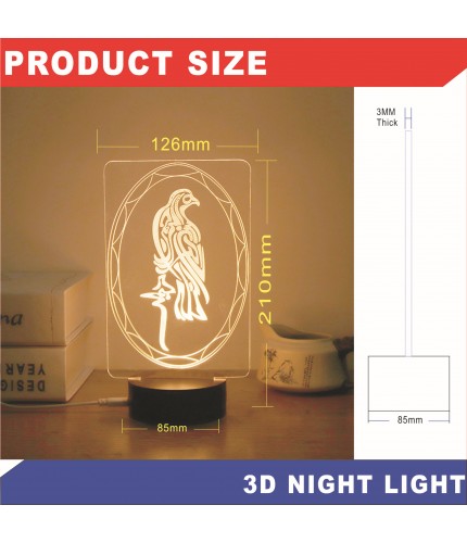  Eagle Tersemi Islamic Night Light