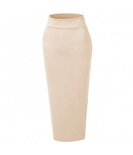 Apricot Knitted Wool Step Skirt M/L 