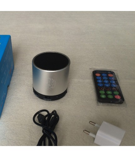 Silver 8GB Aluminium Quran Speaker 