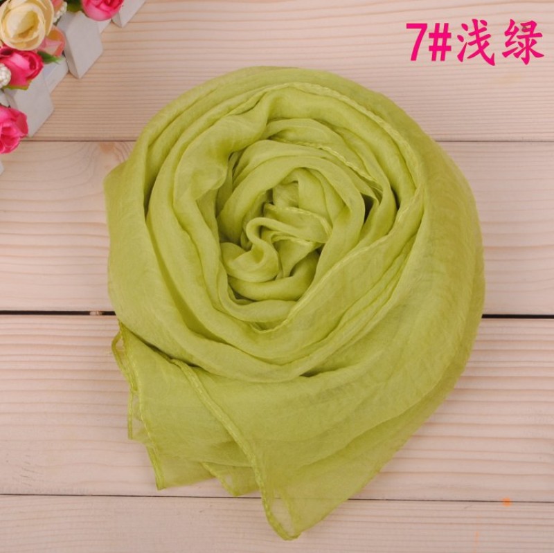 light green Silk Candy Maxi Hijab