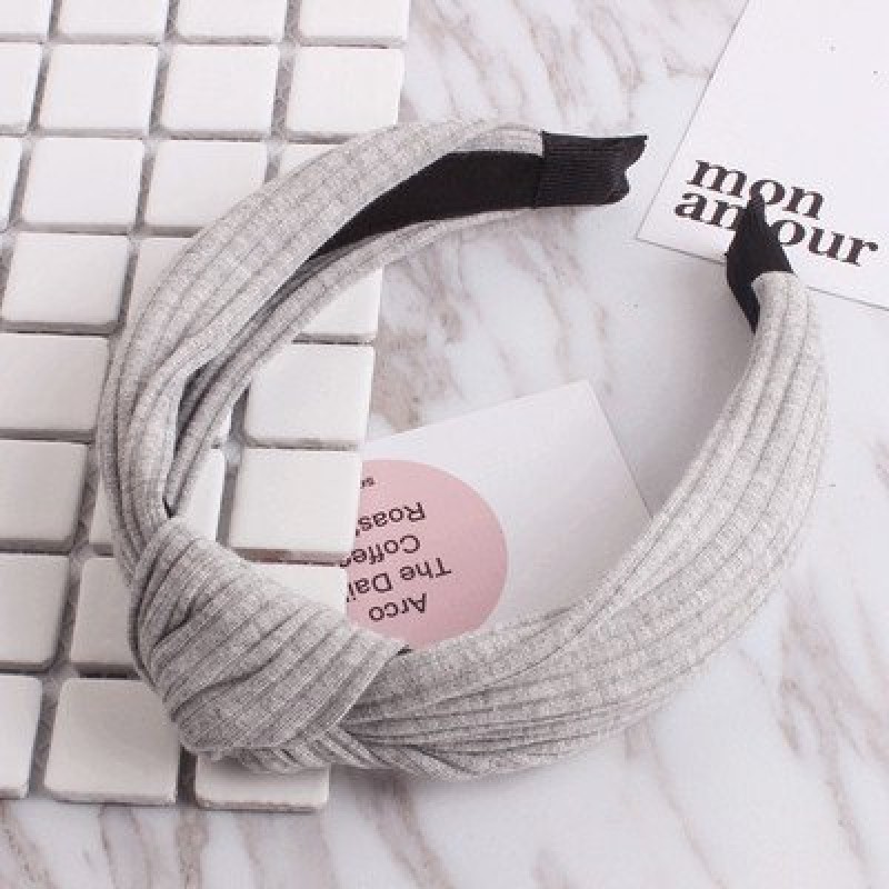 Light Grey Relaxed Hairband