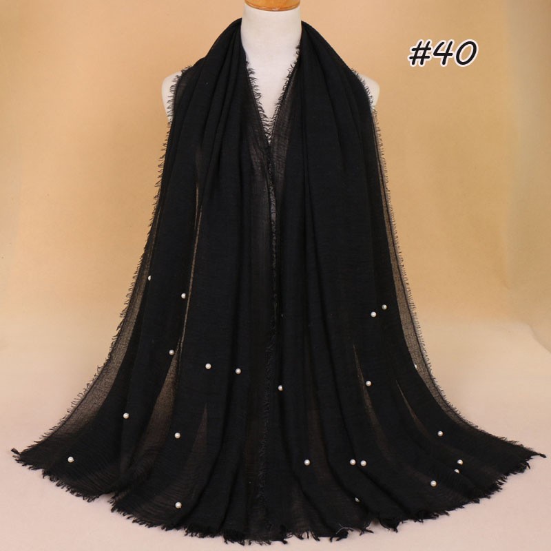 black Pearl Vogue Maxi Hijab