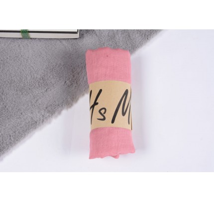 Snow Bud Cotton Linen 180x90cm Classic Maxi Hijab