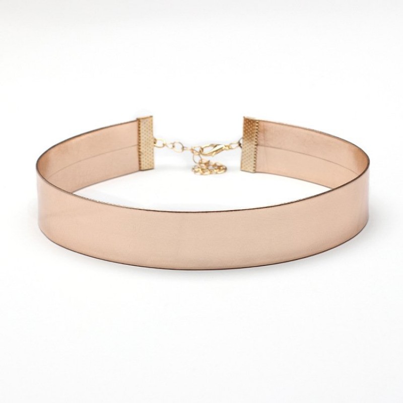 Rose Gold Bling Choker