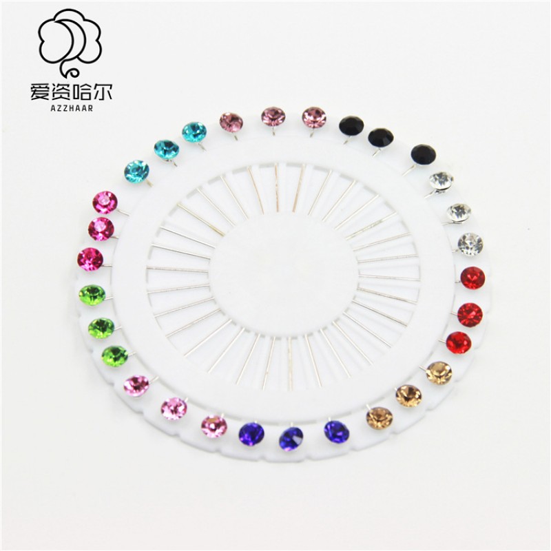  Rhinestone Pin Wheel 