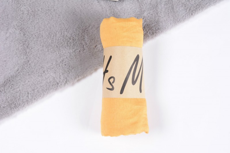 turmeric Cotton Linen 180x90cm Classic Maxi Hijab