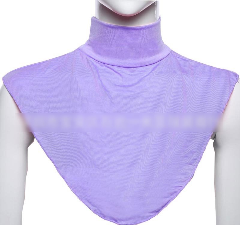 Lavender Modal Hijab Neck Cover 