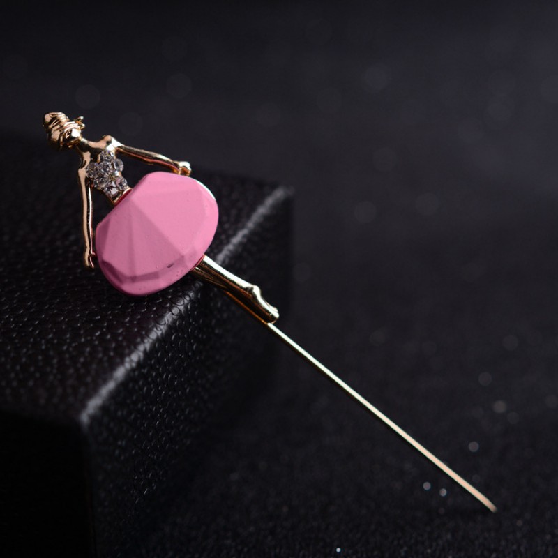 powder Ballerina Hijab Pin 