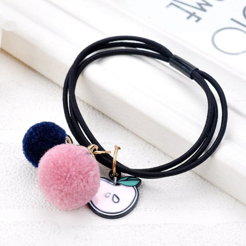 Apple Pink Blue Hairband