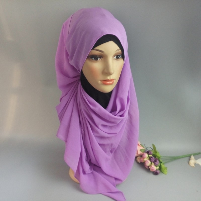 37# Soft Chiffon Crepe Hijab 