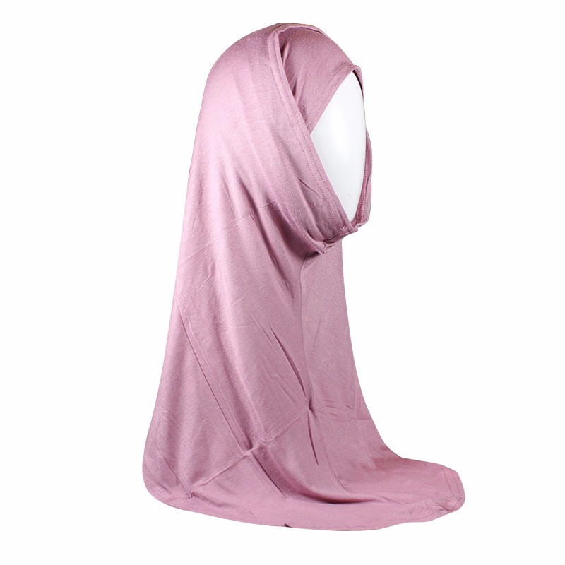 bean paste Two Piece Plain Ready to wear Hijab 