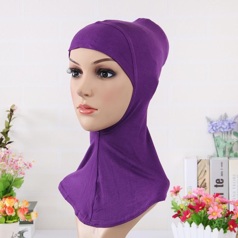 Purple Cotton Basics Ninja Underscarf 