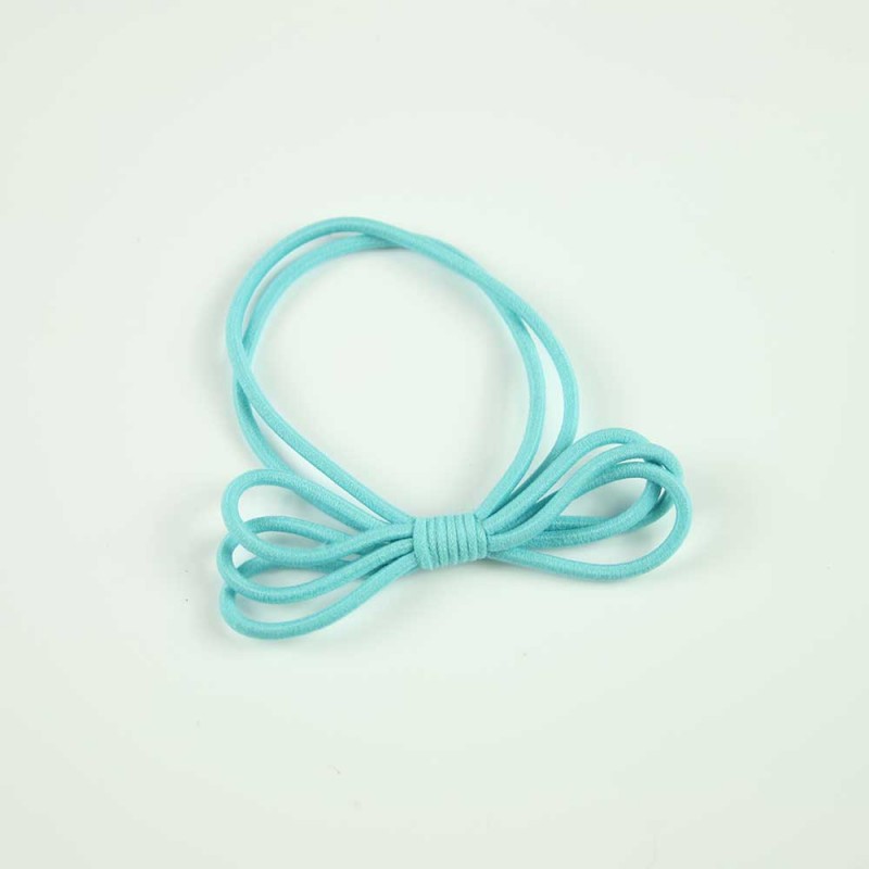 Mint basic tie hairband