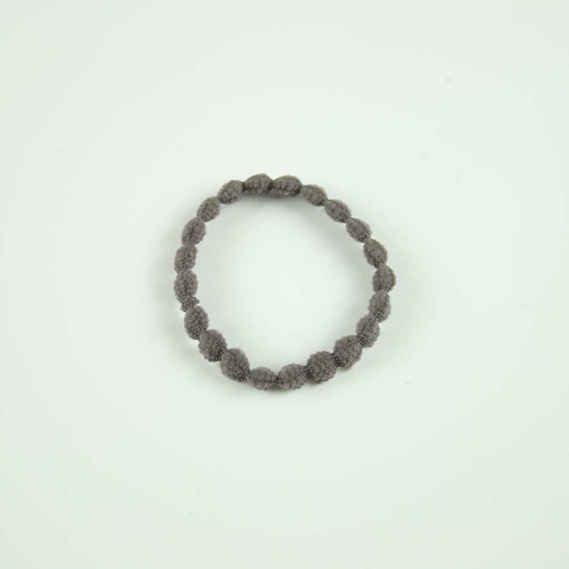 Grey bobble hairband