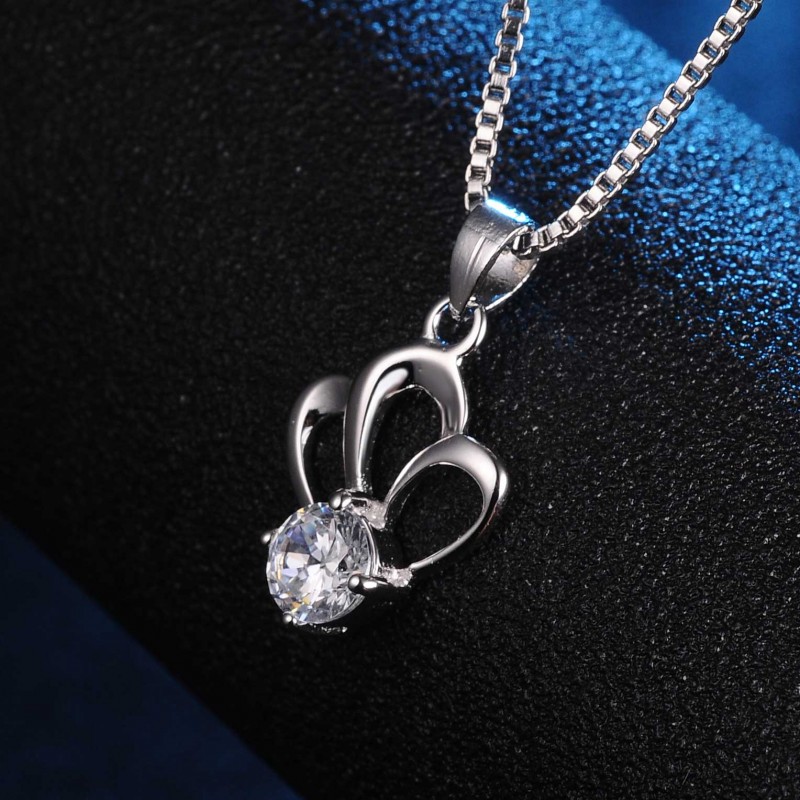 Crystal Queen Polished Necklace