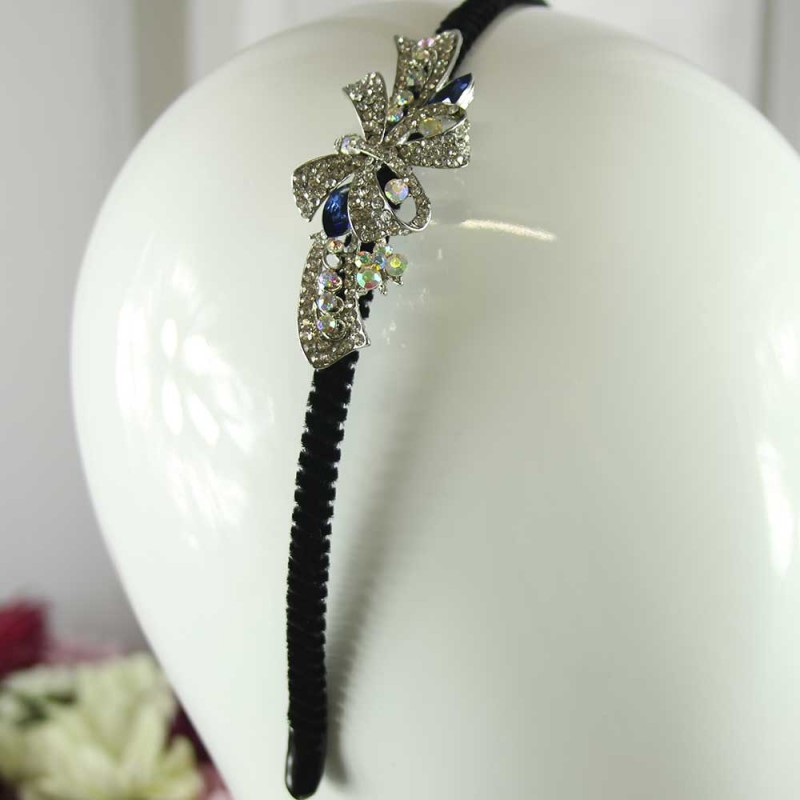 Ribbon Crystals Headband