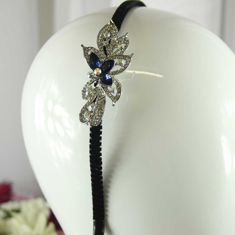 Floral Crystals Headband