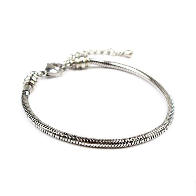 Polished Snake Charm Bracelet