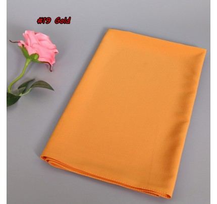 Turmeric Thick Bubble Chiffon Hijab