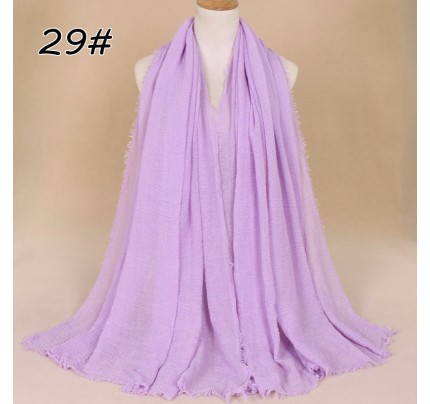 Lilac Cotton Vogue Maxi Hijab