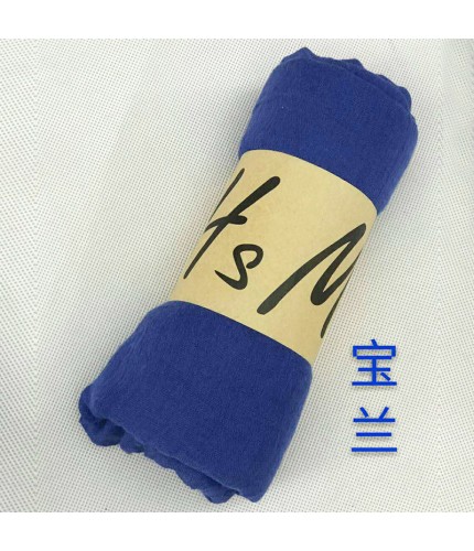 royal blue Classic Viscose 180x90cm Maxi Hijab