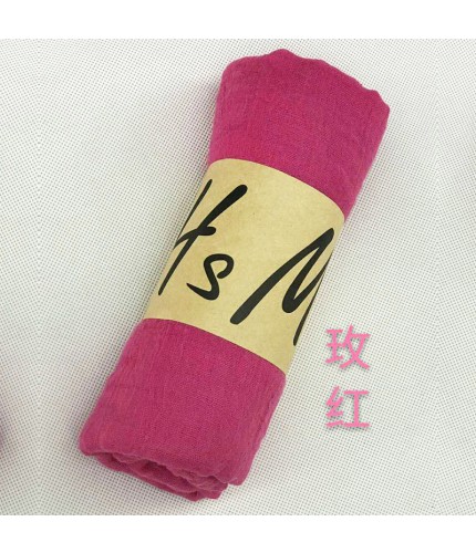 Rose Red Classic Viscose 180x90cm Maxi Hijab