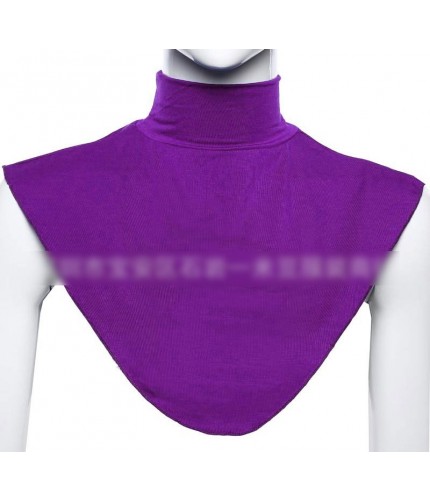 Purple Modal Hijab Neck Cover 