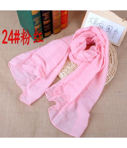 Pink 180x140cm Cotton Plain Super Maxi Hijab