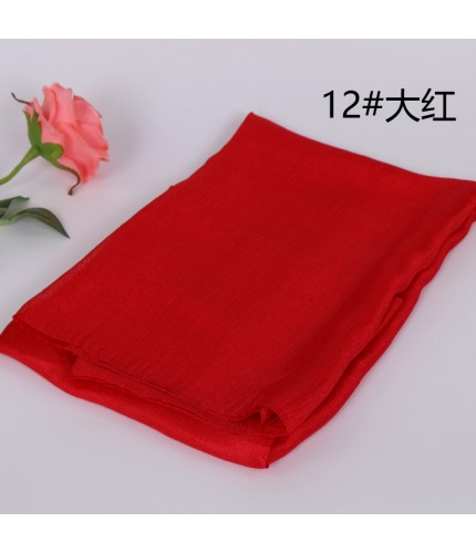 Red Dutch Linen Lustre Hijab