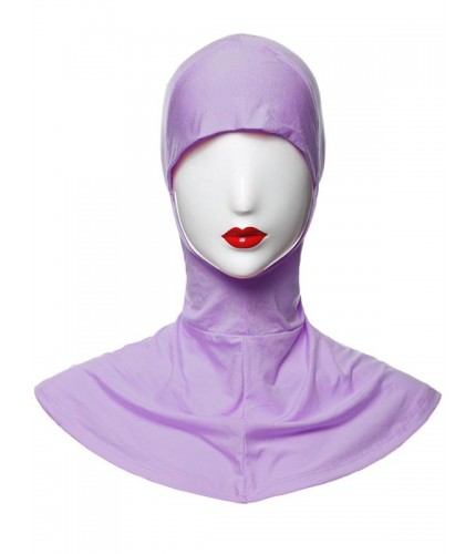 Lavender Modal Structured Hijab Underscarf 
