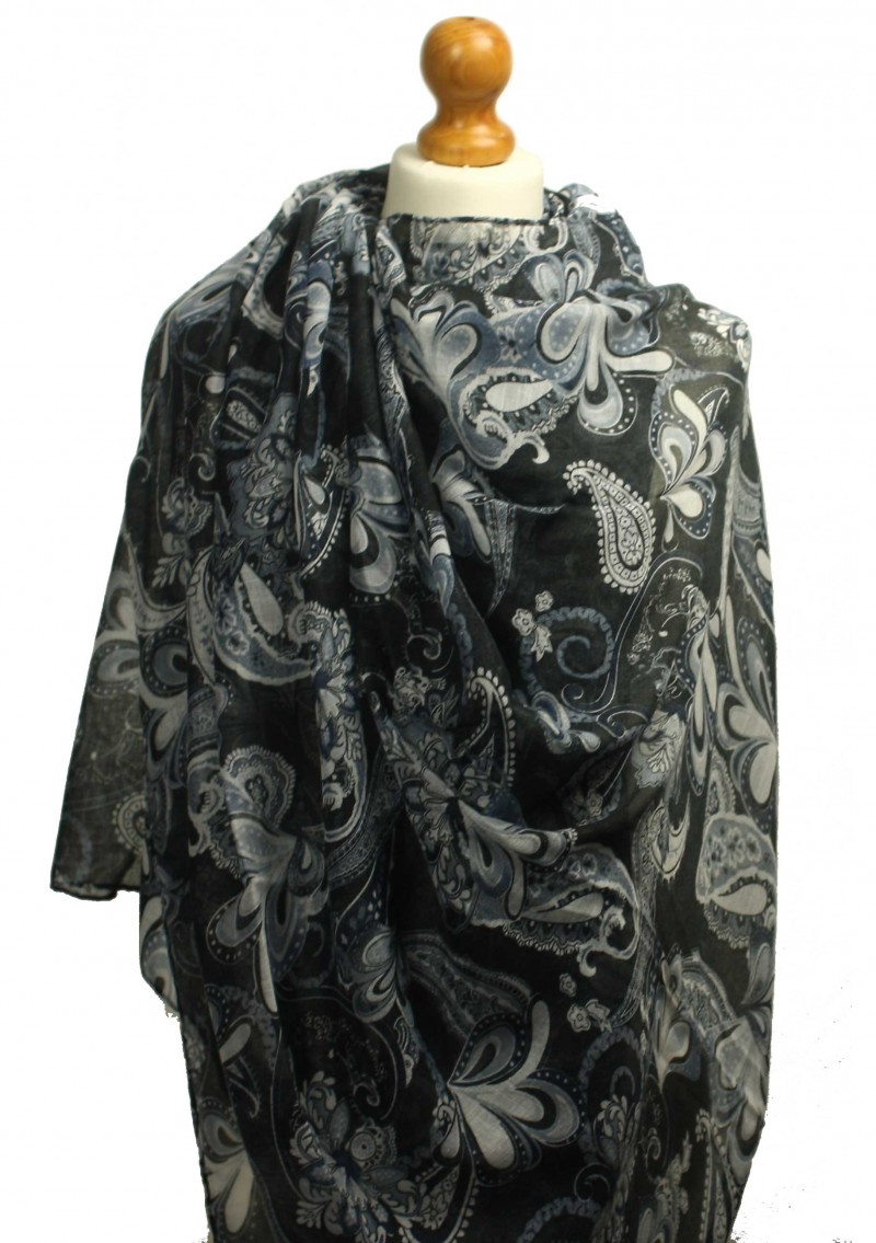 Paisley Fun Black