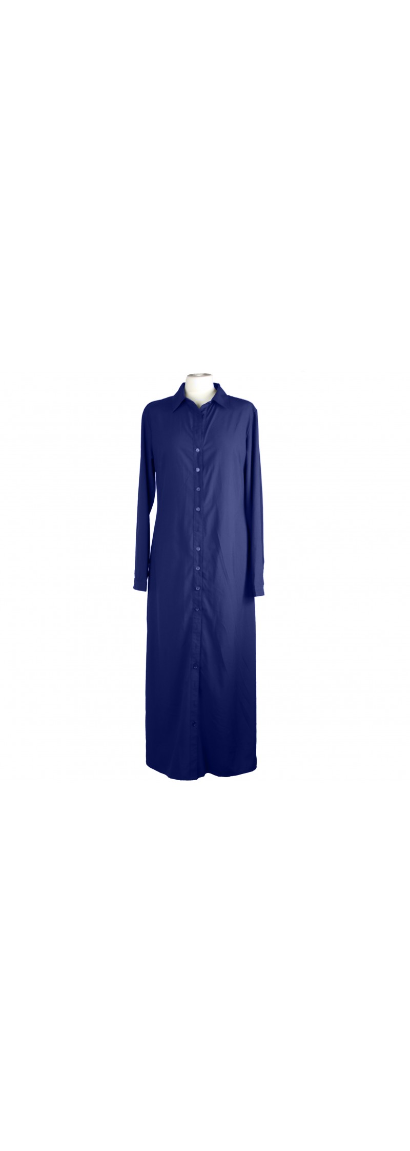 Dress Shirt Abaya Navy - 12
