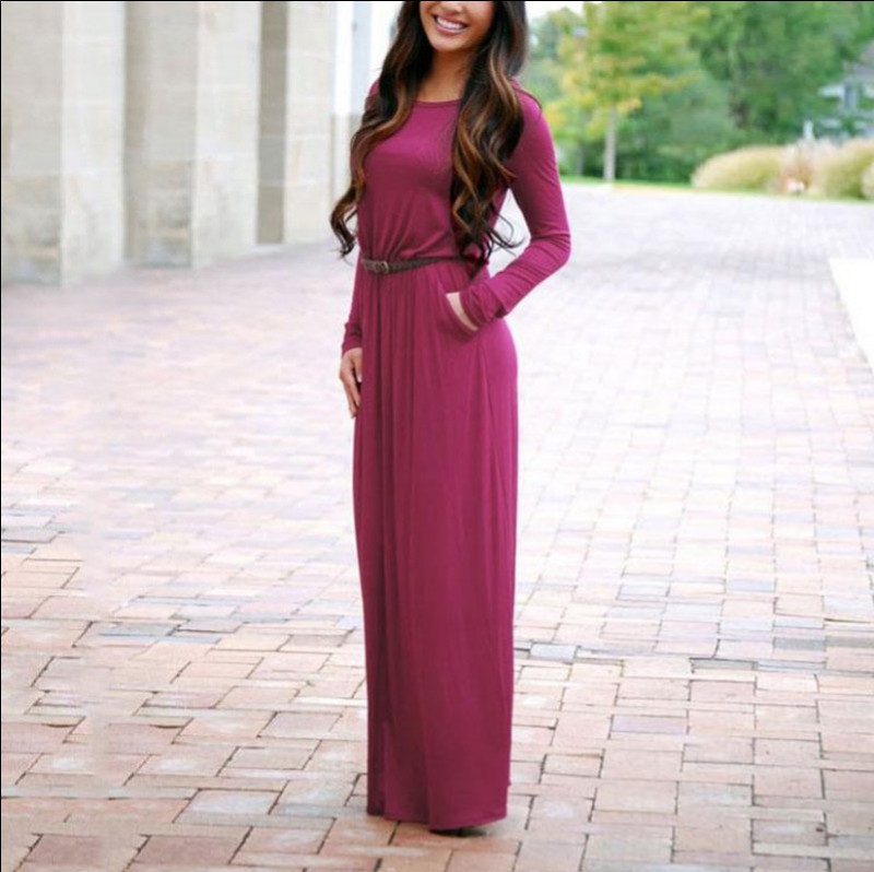 Rose Belted Banded Waist Abaya Xlarge