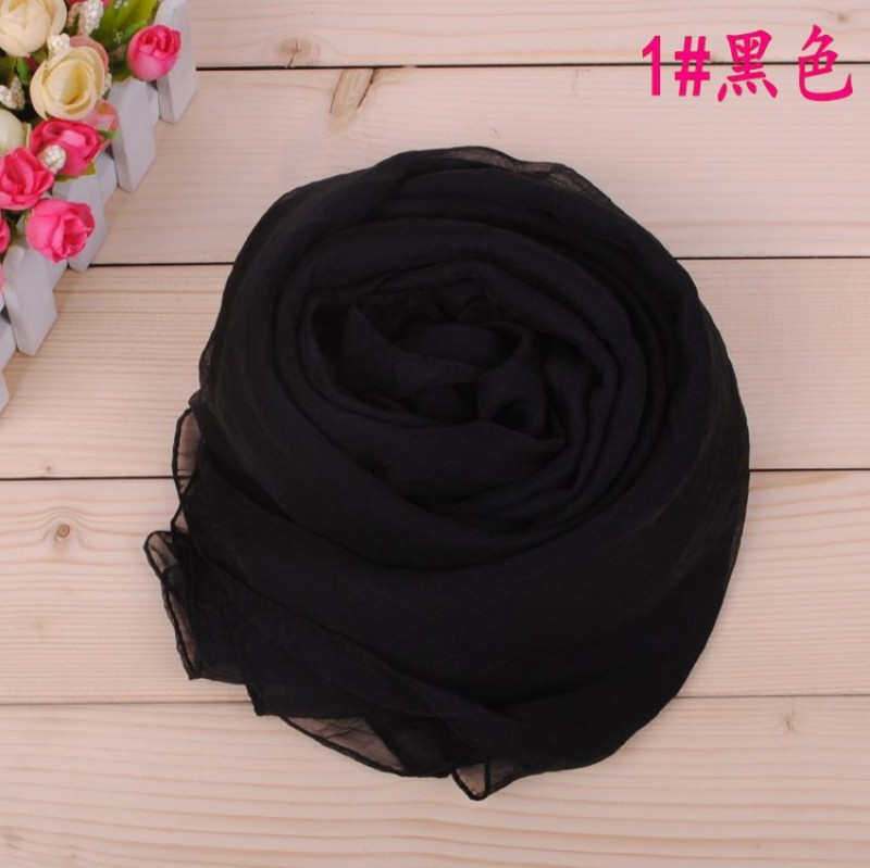 black Silk Candy Maxi Hijab