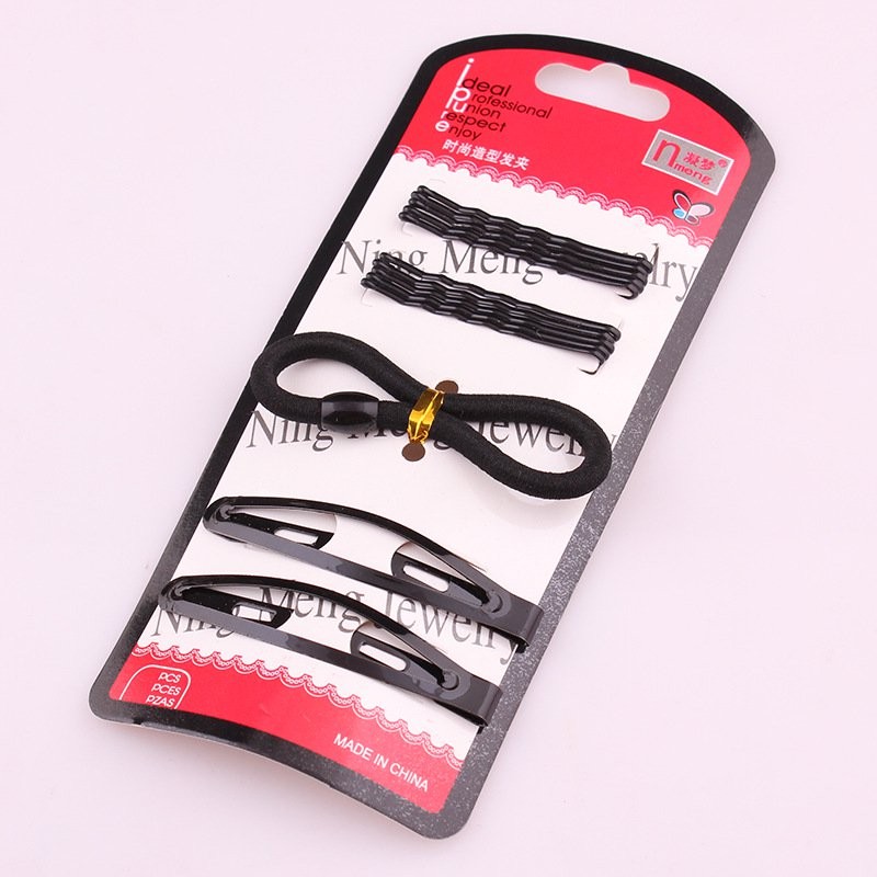 Black Hair Pins Set