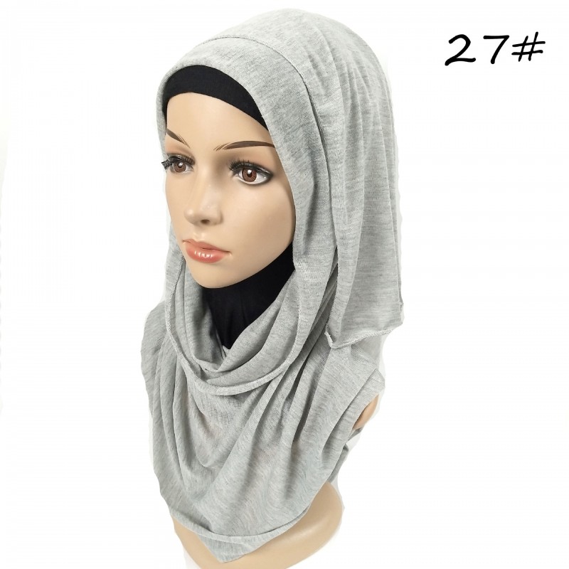 Sky Hemp Jersey Knit Hijab 