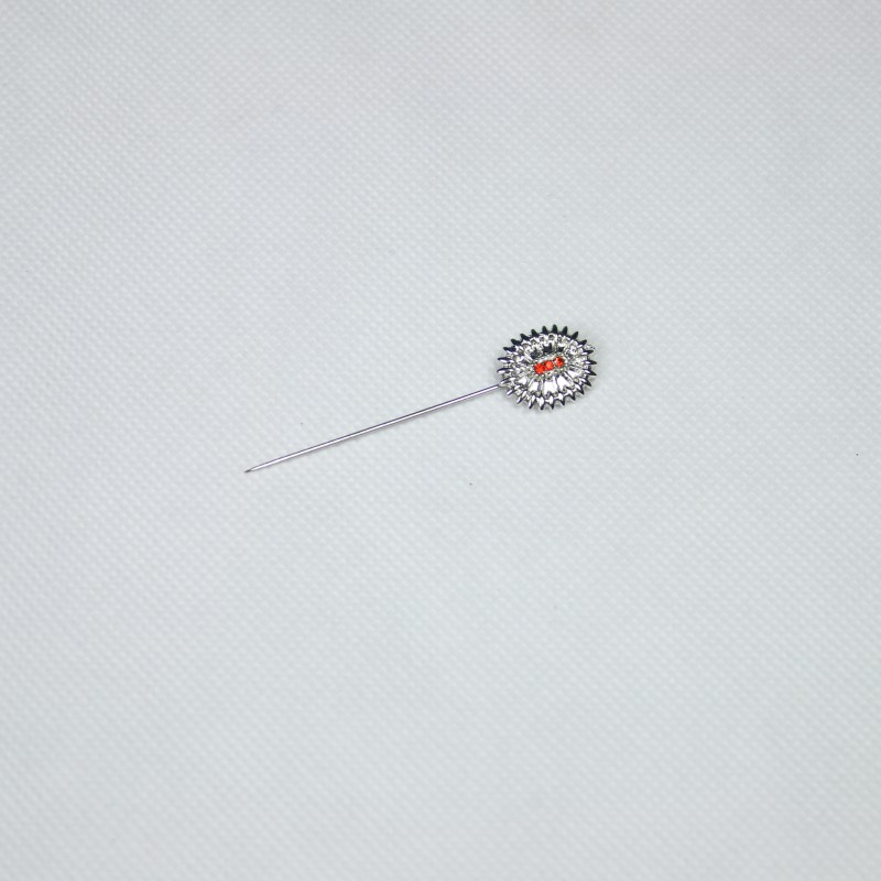 Red Shield Hijab Pin