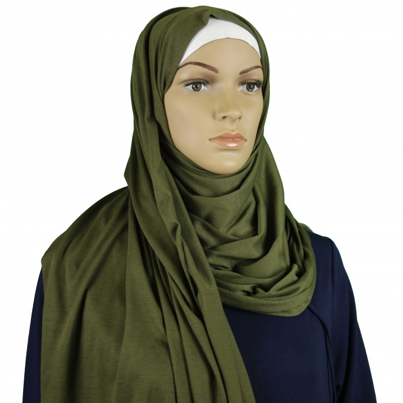 Camo Green Cotton Maxi Jersey